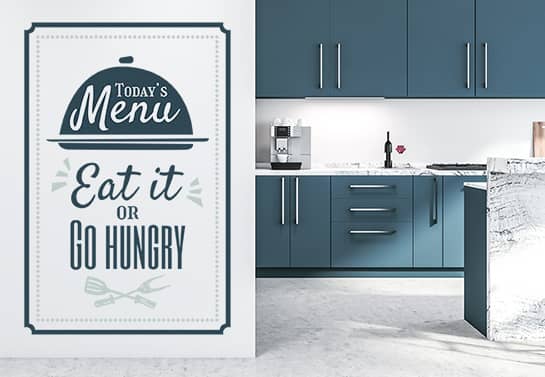 Hang these funny Kitchen Quotes and Sayings on your kitchen wall and you  have kitchen wall art decor…