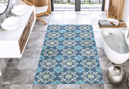 bathroom floor tiles idea