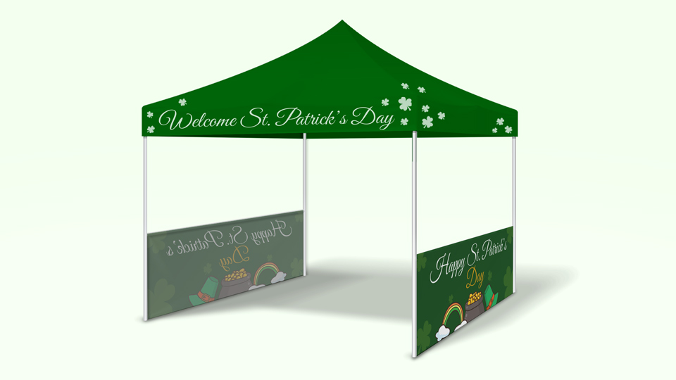 Custom Event Tents Saint Patrick's Day 2025