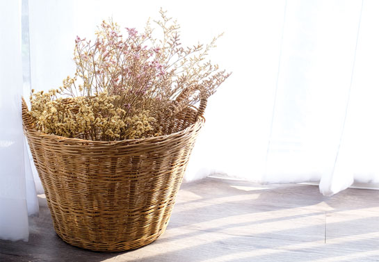 decorative basket for kitchen