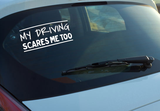 Rear window stickers store for cars