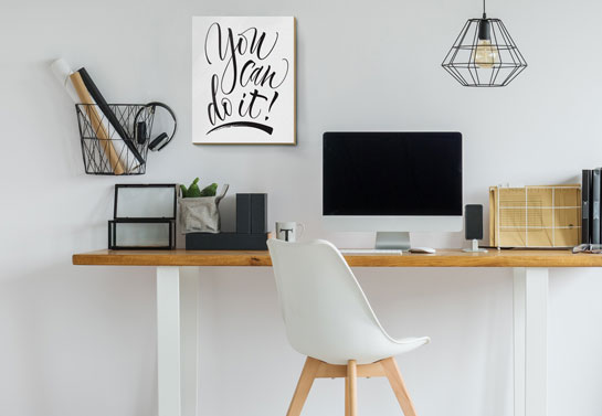 20 Home Office Wall Decor Ideas for a Creative Space | Blog ...