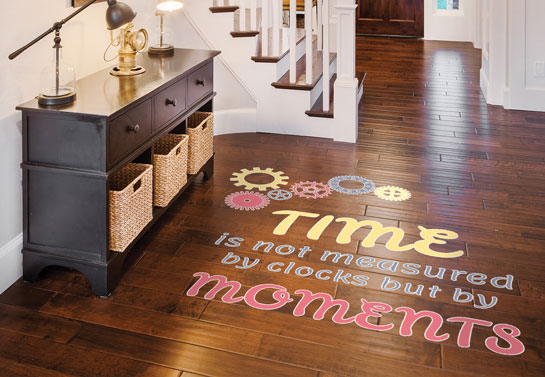 Floor decorations shop home