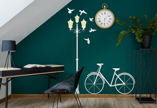 modern wall art for decorating home office