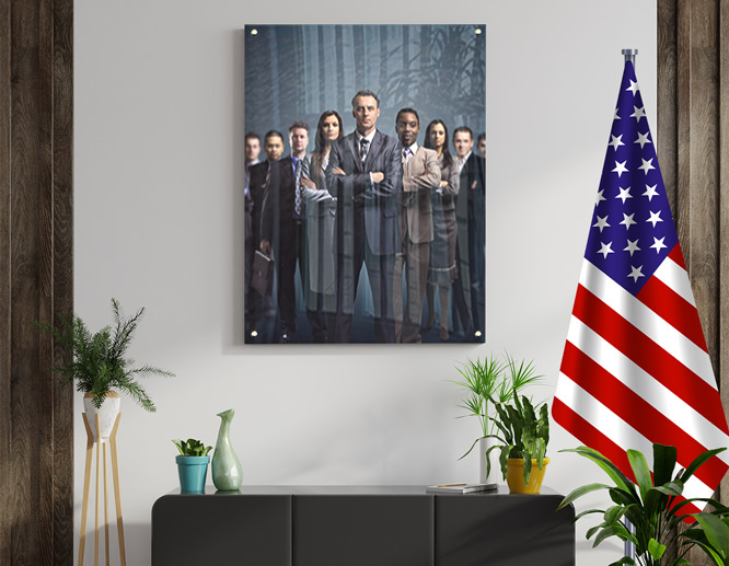 Inspiring political party photo display for branding