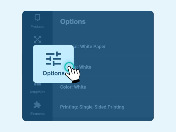 Design step 2 - Picking options for post-it notes