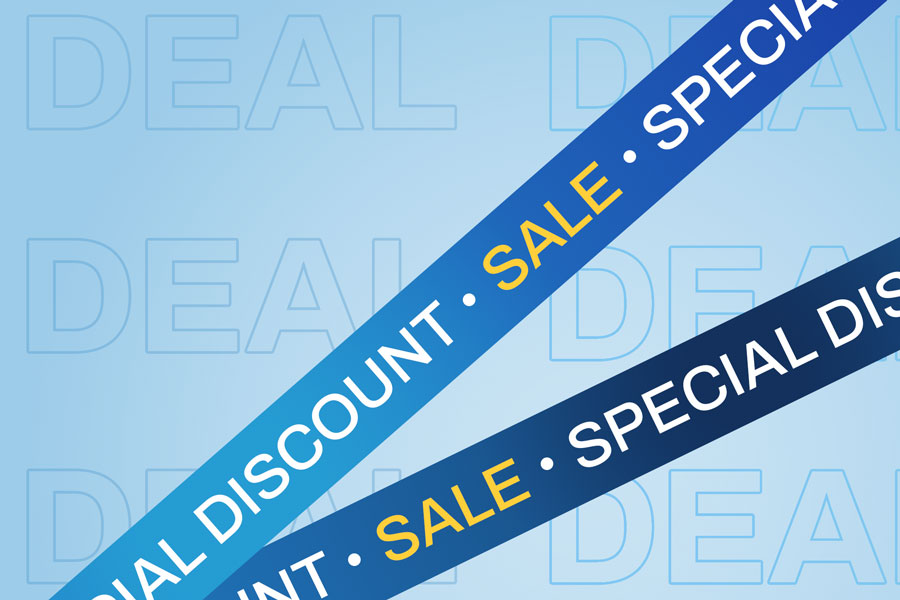 Deals and discounts 2025.