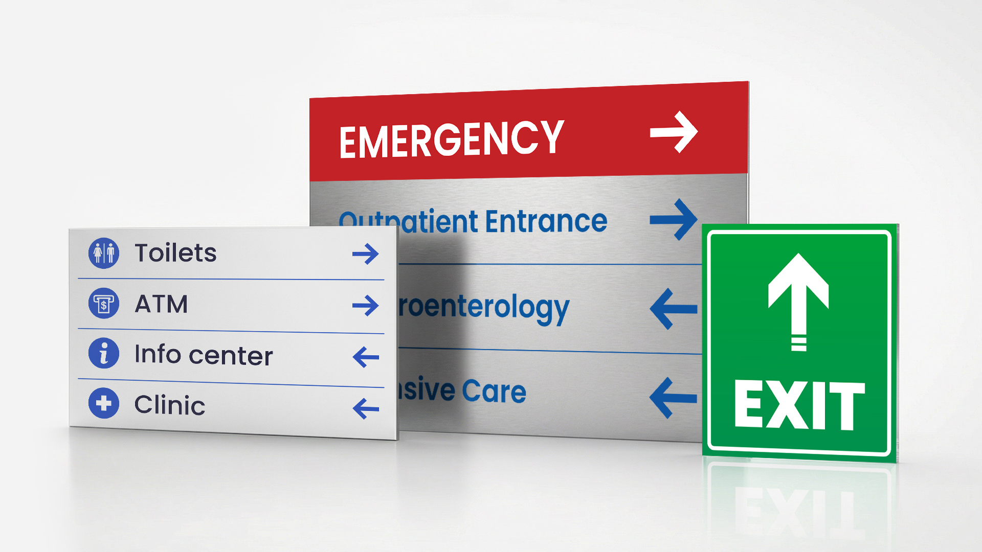 Custom Directional and Wayfinding Signs