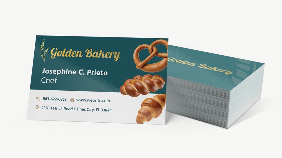 Bakery Business Cards