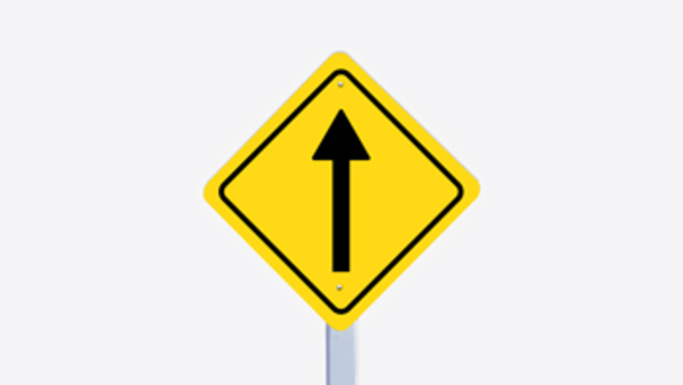 Bright Yellow Traffic Reflective Aluminum Sign