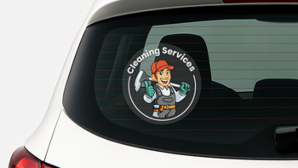 Clear Car Decal Main
