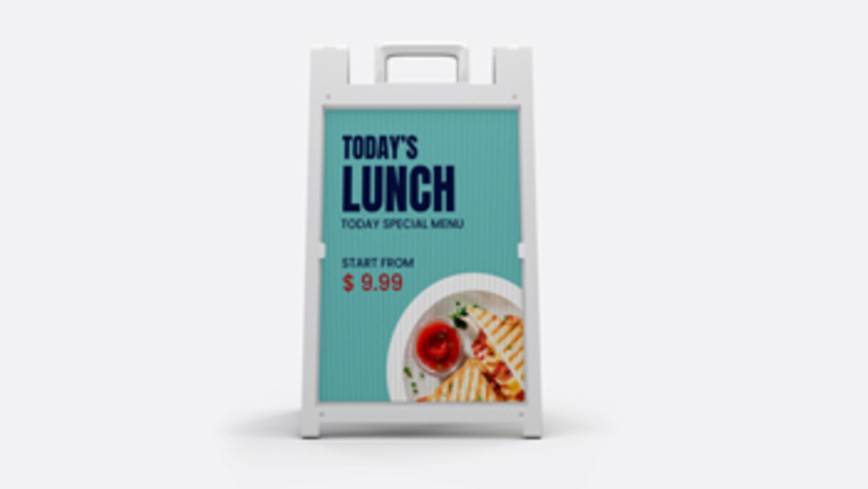 Custom Sandwich Board