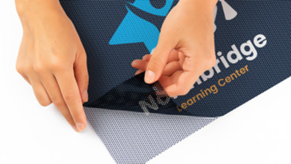 Perforated Window Decals