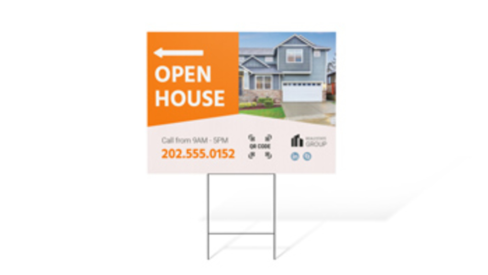 Open House Signs Main