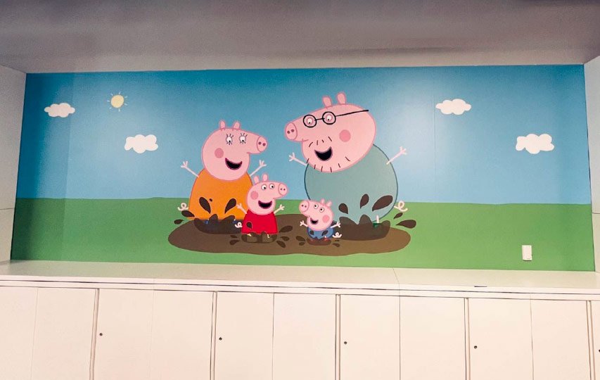 Kids room wall decal