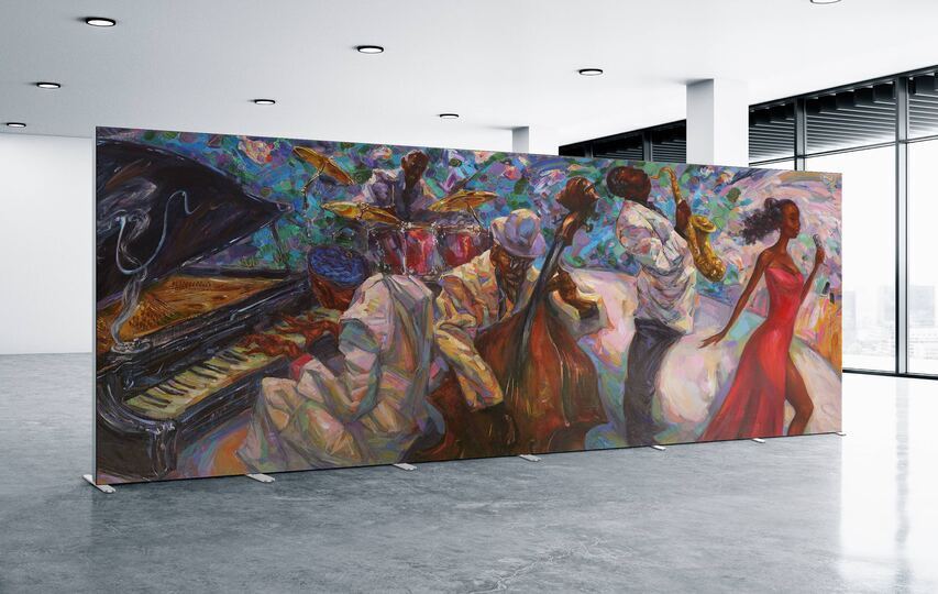 Art Exhibition Installation Seg Display