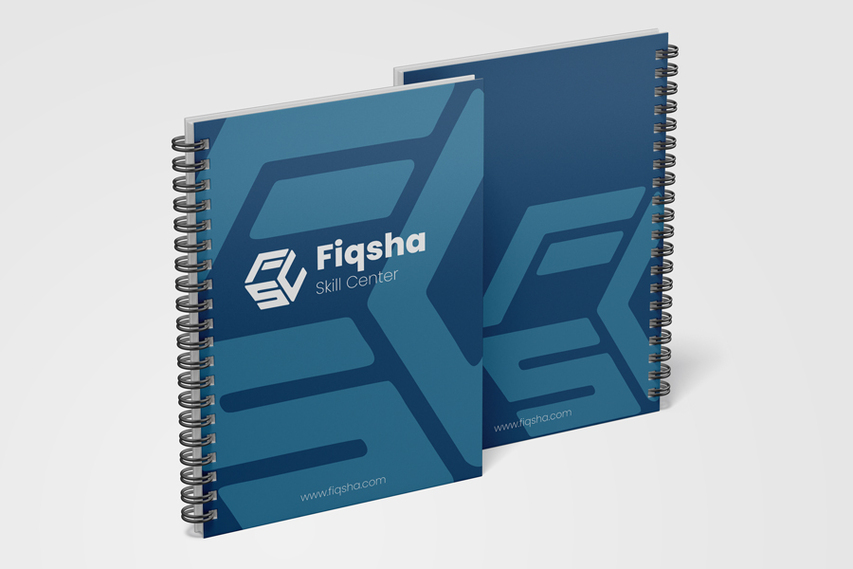Blue Branding Notebook Printing