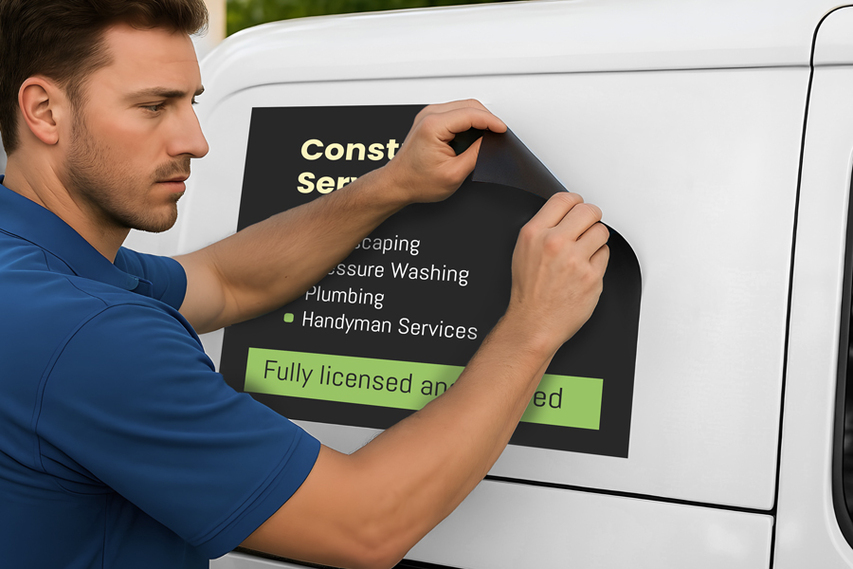Car Magnet Attachment Process