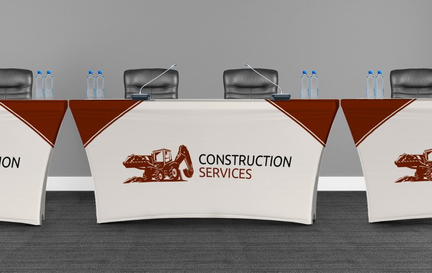 Conference stretch table covers