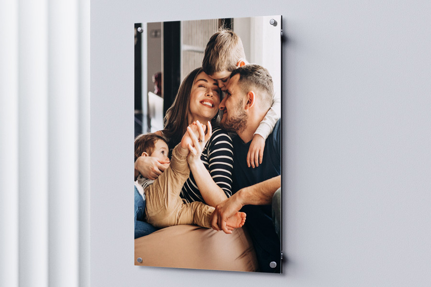 Family Portrait Acrylic Photo Print