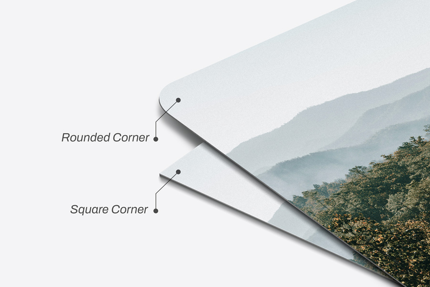Information About Metal Photo Prints Corners