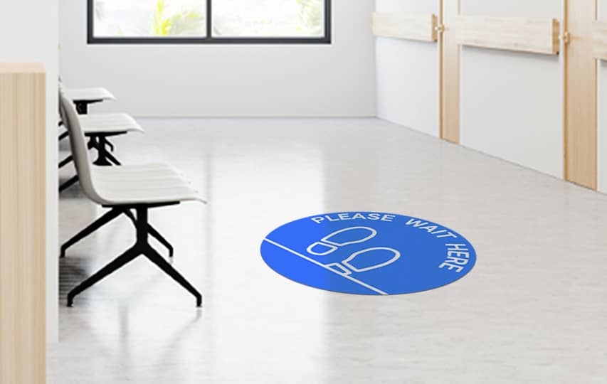 Transfer Floor Decals  Removable Floor Vinyl Letters - Want Stickers