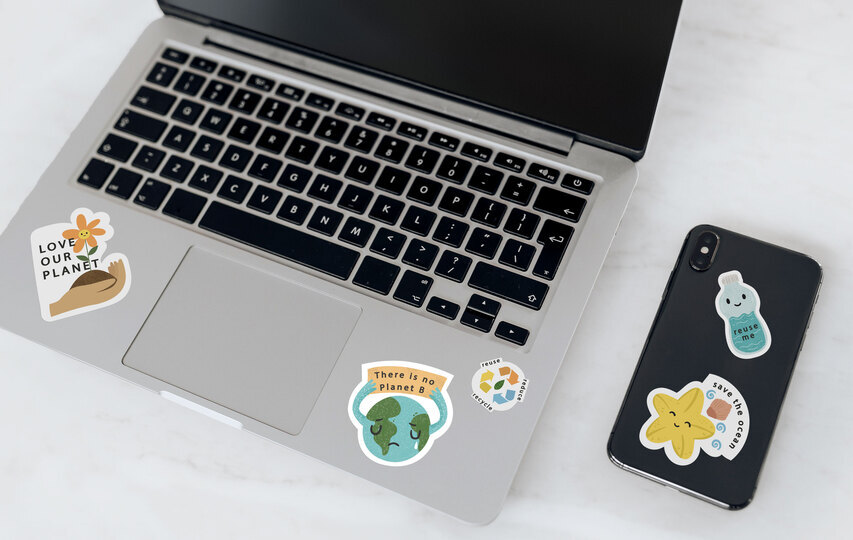 Kiss Cut Stickers Environmental Themed (1)