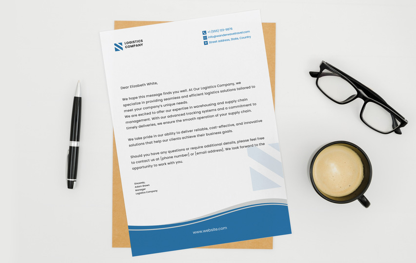 Letterhead Printing Logistics Company