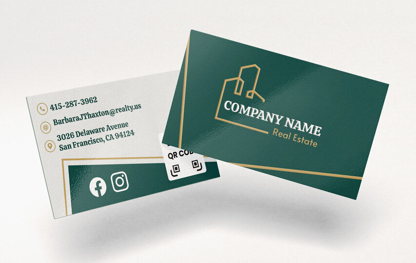 Logo Real Estate Business Cards