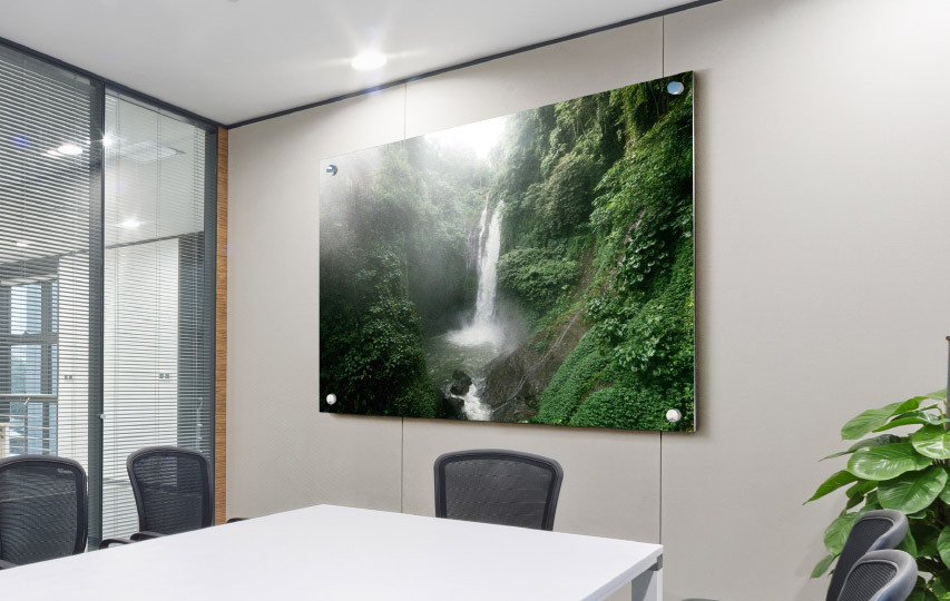 Metal Photo Print For Office