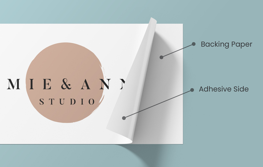 Modern Window Decal Logo Design