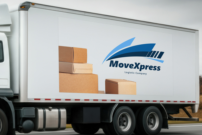 Move Xpress Trailer Decal