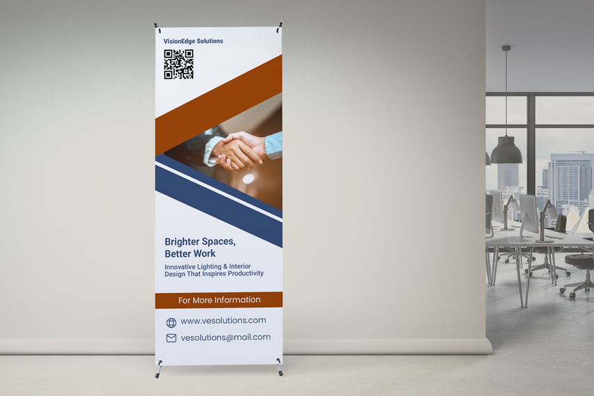 Office Spance X Stand Banners