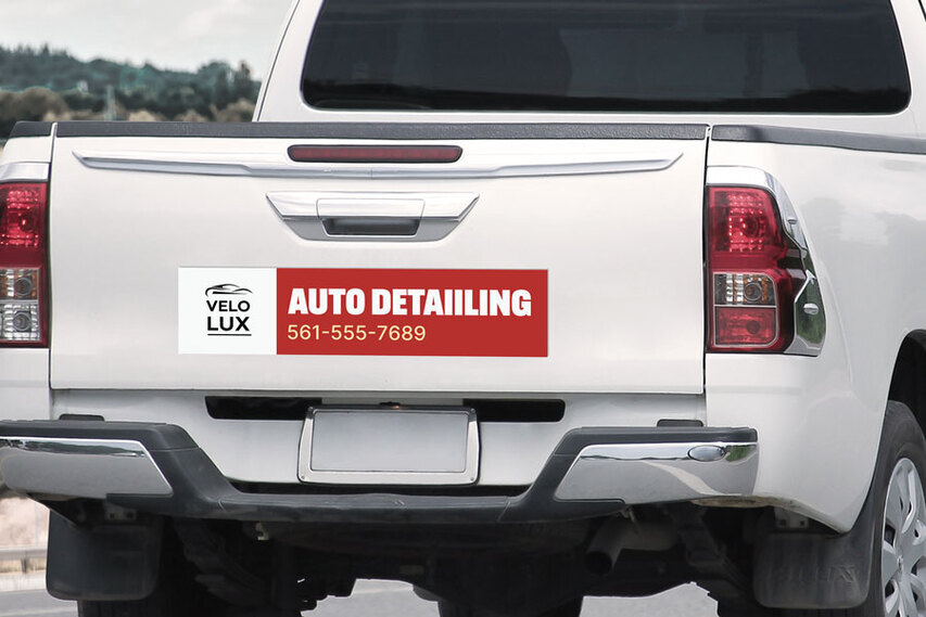 Opaque Car Decal Auto Detailing