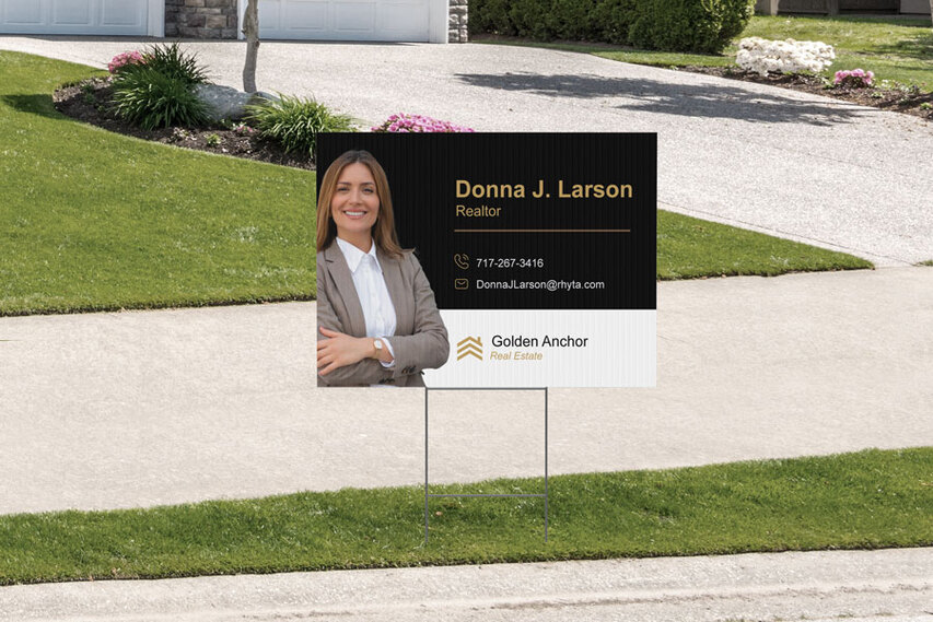 Real Estate Corrugated Plastic Signs