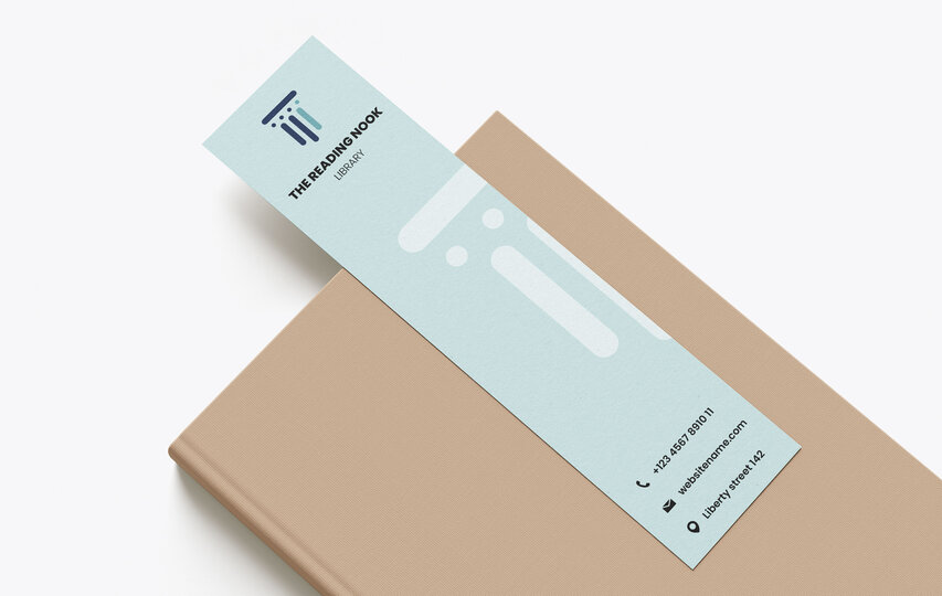 Refined Library Contacts Bookmark Printing
