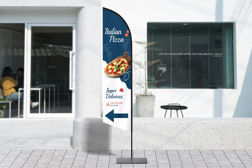 Restaurant Feather Flag