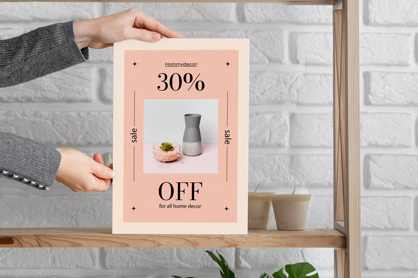 Retail Store Sale Foam Board Sign