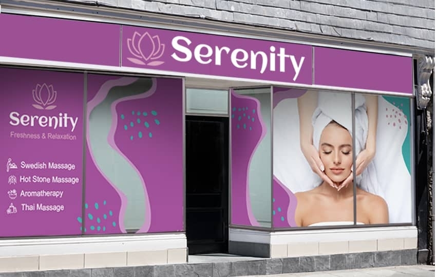 Salon Window Decals Slider 4
