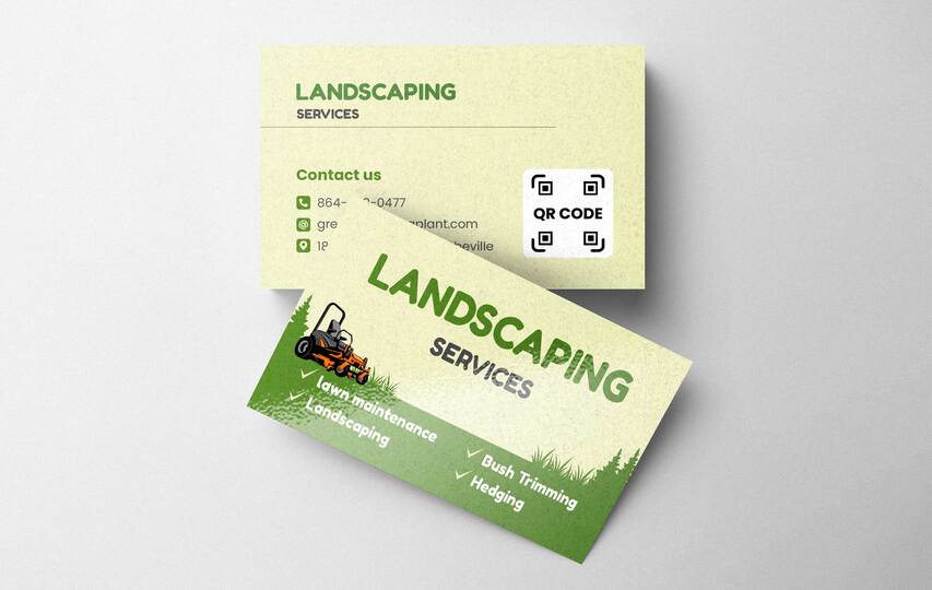 Superior Lawn Care Business Cards