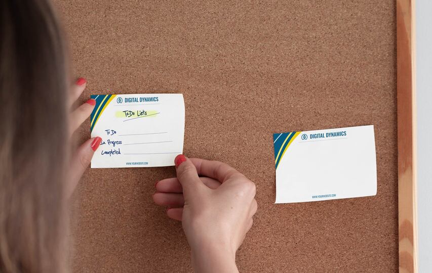 Task Tracker Post It Notes