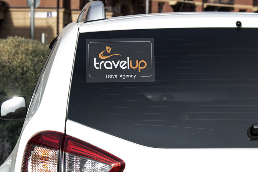 Travel Agency Car Window Decal