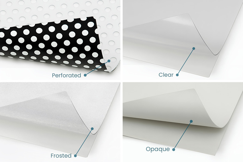 Types of Store Window Decal Materials