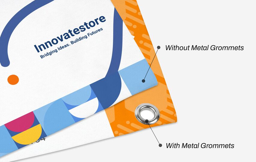 Vinyl Banners With And Without Grommets