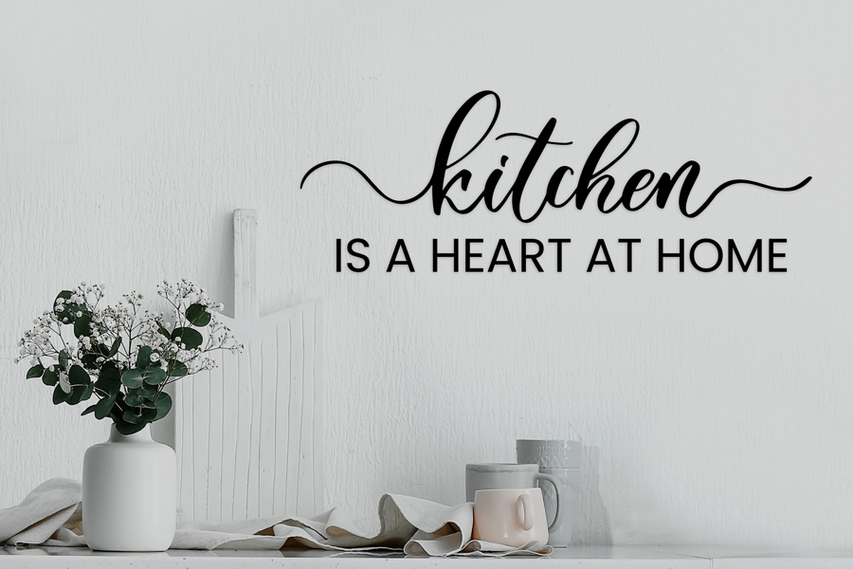 Vinyl Lettering For Kitchen