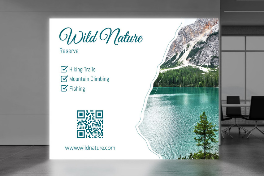 Wild Nature SEG Backlit Popup Display
