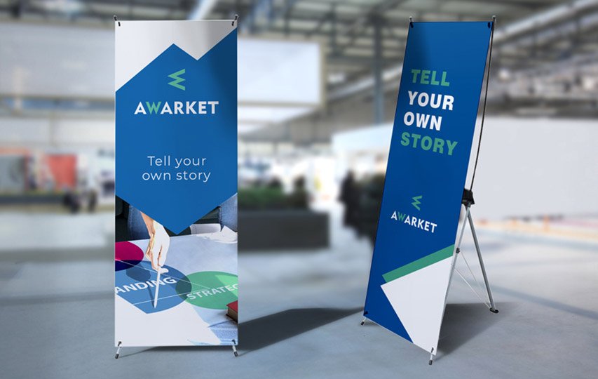 X Banner Stands - Print Custom Banners