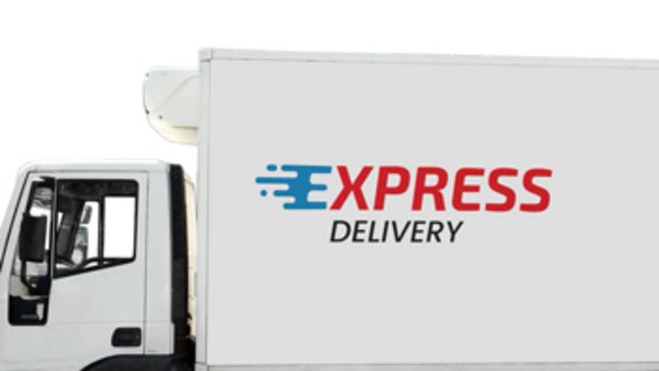 Trailer Lettering for a Transportation Company