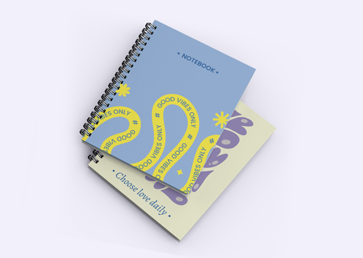 Notebook Printing with Square Signs