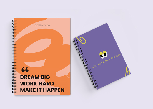 Planner printing with square signs 1